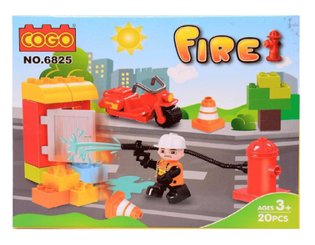 Cogo Fire Building Blocks