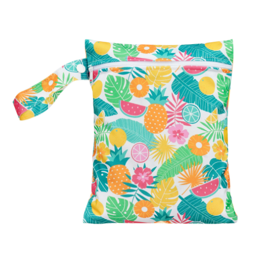 Happyflute 18x25CM Waterproof Mini Wet Diaper Bag Reusable And Portable Single Pocket Dry Bag For Diapers S3