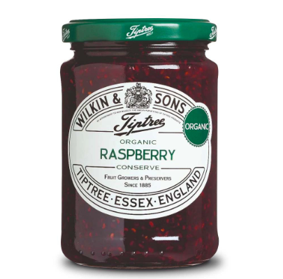 Tiptree Organic Rasperry  Jam 340g