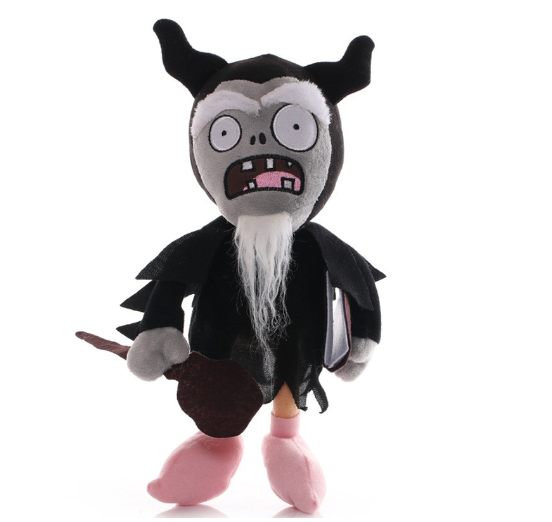 30CM Plants vs Zombies Plush Doll Peashooter SplitPea Clown Zombie Figures Soft Stuffed Toys Kids Halloween Gift Z17