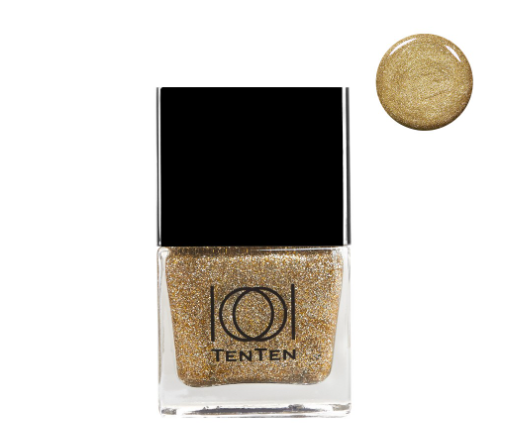TenTen Gold Glitter SC23 Nail Polish