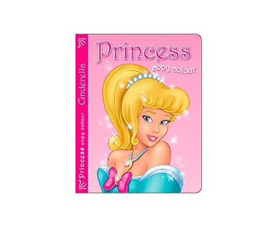 Princess Copy Colour Pc1-6 Cin - Coloring Book