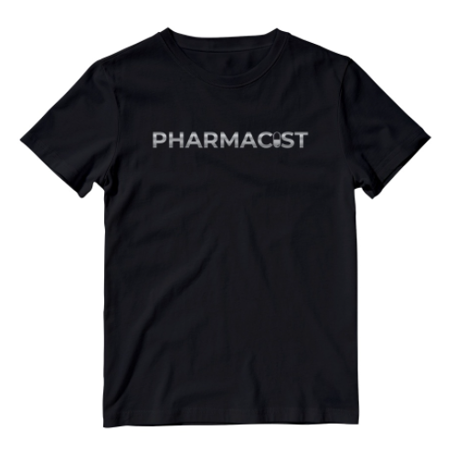 Pharmacist Metallic Minimalist Cotton Shirt