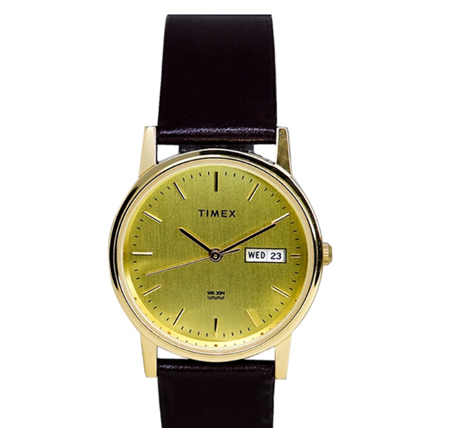 Timex AB Series Brown Leather Analog Quartz Watch For Men TW00A501E CLASSICS