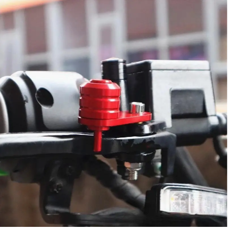 1pc Motorcycle Brake Lock Parking Switch Motorcycle Modified Horn Lock Buckle Brake Switch Lock Button