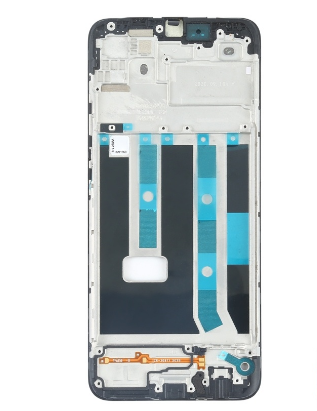 Front Housing LCD Frame Bezel Plate for OPPO A15s / A15 CPH2185 CPH2179 Mobile Phone Replacement Parts