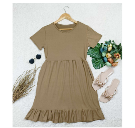 Maternity Bella Babydoll Dress (Med to L) 15