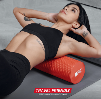 UFC Fitness Eva Foam Roller for Training/Exercise/Fitness/Workout