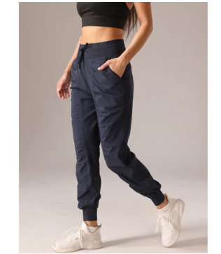 Superflower  Women's Quick Dry Athletic Gym Fitness Sweatpants with Both Sides Pockets Running Sports Jogging Drawstring Pants