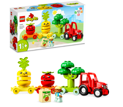 Lego 10982 Duplo Fruit and Vegetable Tractor 19 pcs Building Blocks