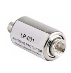 Satellite Antenna Lighting Protector Coaxial Lightning Arrester Protect 5-2150MHz Low Insertion Loss High Return Loss