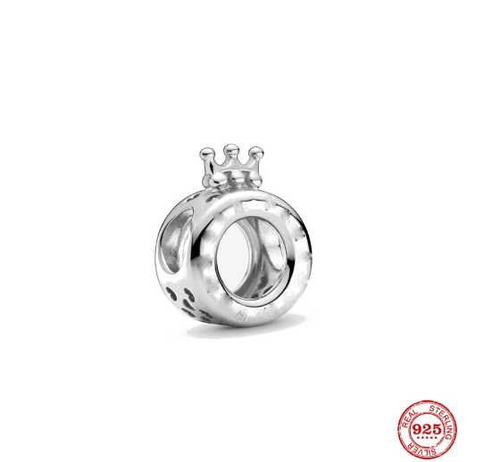 Fit Pandora Charms Beads Bracelet 925 Sterling Silver Pendant Clip Evil Eye Gold Letter Stopper Love Dog  Cat For Women Jewelry Gift Sieve D39