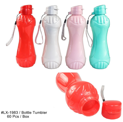 Water Tumbler / Bottle Tumbler 600ml Plastic Tumbler