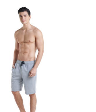 Huga Activewear Weekend Mens Cotton Jogger Shorts for Men Short