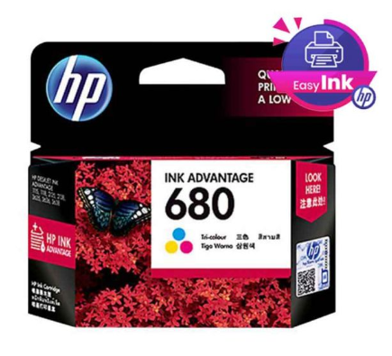HP 680 Original Ink Advantage Cartridge | Compatible with HP Deskjet 1115, 2135, 3635, 4535, 5075