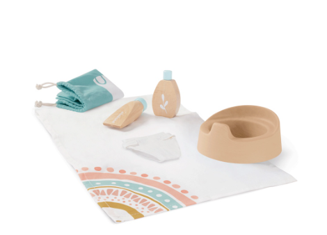 Miniland Doll Wooden Care Playset