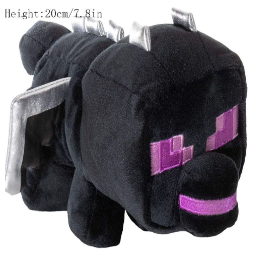 New Zombie Creeper Plush Doll Steve spider Ghost Cotton Stuffed Model Doll Alex Enderman Children Gift Game Toy 04