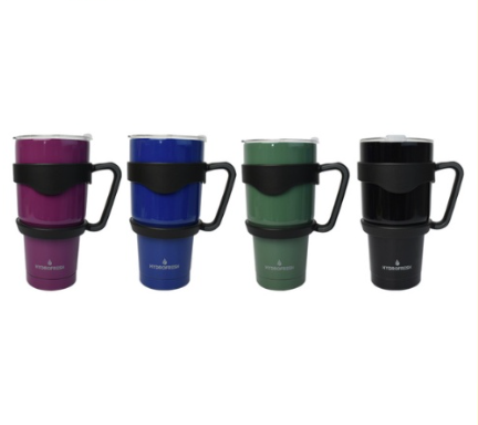 Surplus Hydrofresh Stainless Mug with Straw and Removable Handle 880ml