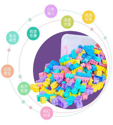 NEW Kids Baby Cars Storage Box Blocks DIY Early Educational Model Bricks Toys