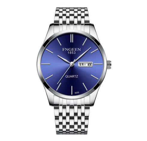 Binbond Original Luxury Watch Men's Watch Ultra-Thin Quartz Men's Watch Luminous Waterproof Fashion Trendy Men's Watch M2