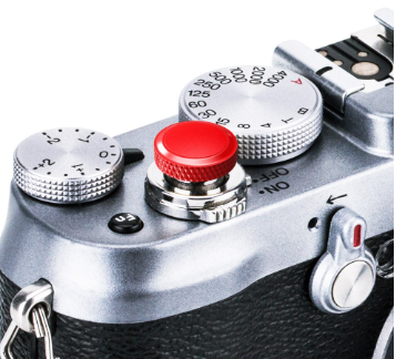 JJC Deluxe Soft Shutter Release Button for Fujifilm X-T30II, X-E4, X-T30, X-T4, X100V, X-PRO3, X-T20, X-E3, X-PRO2, X-T10 & More