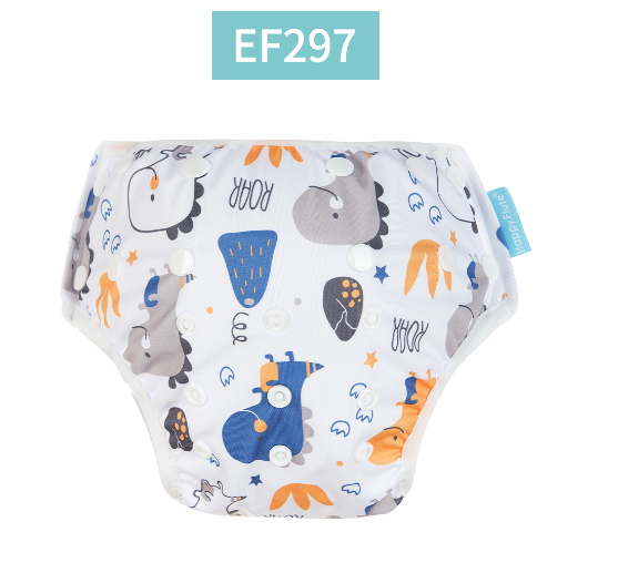 HappyFlute New Print Breathable Mesh Fabric Adjustable Pool Pant Swimming Pool Diaper Cover Reusable Washable Summer Baby c24