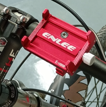 ENLEE Aluminum Alloy Mobile Phone Bracket Motorcycle Bicycle Riding Shockproof Fixed Navigation Mobile Phone Bracket