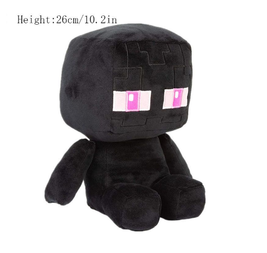 New Zombie Creeper Plush Doll Steve spider Ghost Cotton Stuffed Model Doll Alex Enderman Children Gift Game Toy 013