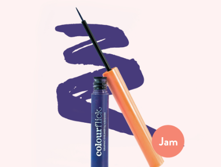 Colourette Colourflick Graphic Eyeliner in Jam [Highly-pigmented, Smudge-proof, Quick-setting]