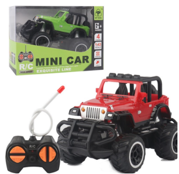Mini RC Car 1:43 Electric Wireless Remote Control Off-Road Vehicle Outdoor Racing Simulation Model