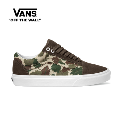 Vans Old Skoolmitchell Camo Multi Sneakers For Men