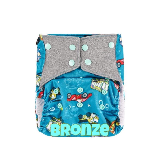 Booldeet Biggie Flex Cloth Diaper (Ideal for Toddlers 1-5 years old) D23