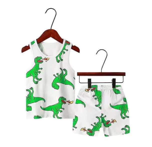 Baby Corp (0-4Y) Boy Clothes Terno for Kids Boys Fashion Sando Shorts Set Summer Tshirt D1