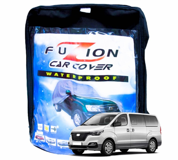 Fuzion Car Cover Waterproof FCC-800 (Gray) for Grand Starex