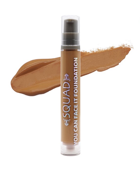 Squad Cosmetics You Can Face it Liquid Foundation in Deep Tan 32.77G