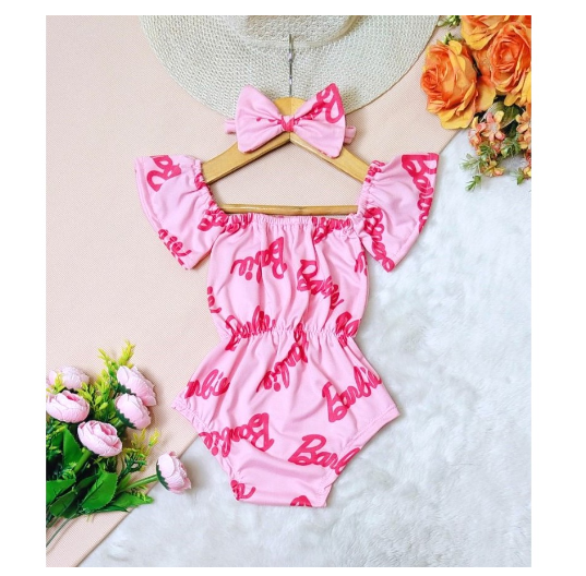 Baby Romper With Turban (UP TO18months) 02