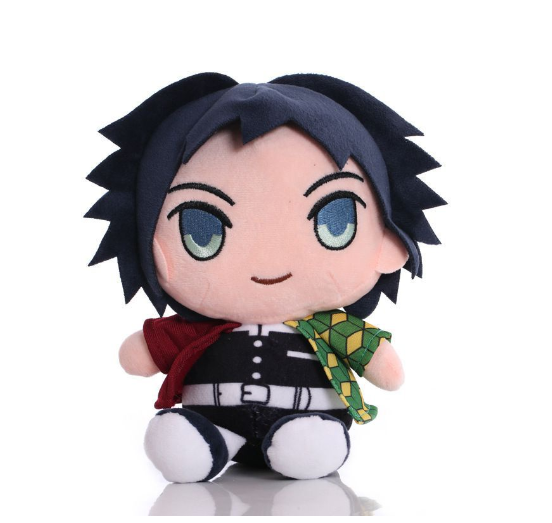 20CM Demon Slayer Plush Toys Kawaii Kamado Tanjirou Agatsuma Zenitsu Kamado Nezuko Stuffed Dolls Lovely Pillow DS10