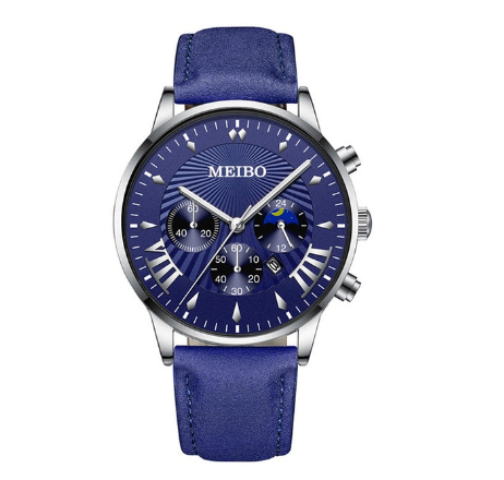 Luxury Gold Watch Men Fashion Calendar Display Stainless Steel Quartz Watch Waterproof Men's Wacthes 4