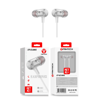 Fantech FP-H3008 Headphone Metal Head Magnet Wired Earphone Headset