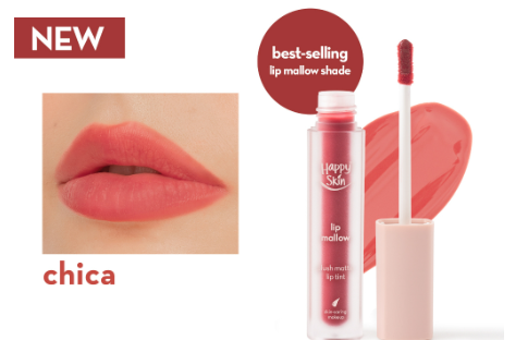 Happy Skin Lip Mallow Tint in Chica