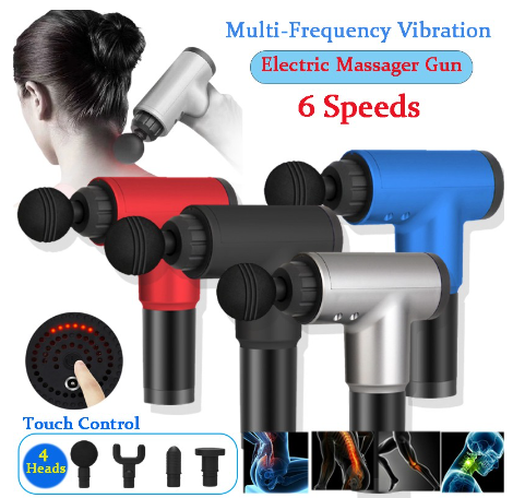 Fascia muscle body massage gun fitness training sports muscle relaxer frequency vibration massage