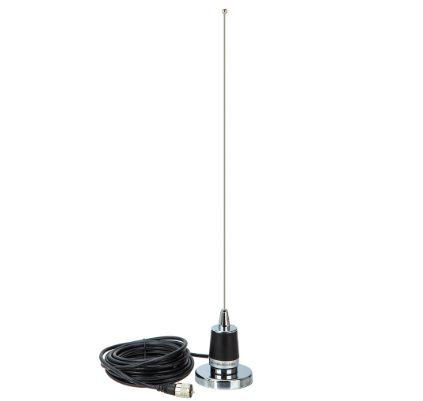NMO Antenna with NB-70 7CM NMO Magnetic Mount Base With 5M PL-259 Connector Coaxial RG-58 Cable For QYT TYT Car Mobile Radio