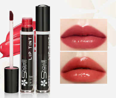 Shawill Stay On Lip Color Long Wearing Lip Stain Liquid Lip Gloss 6ML S2016