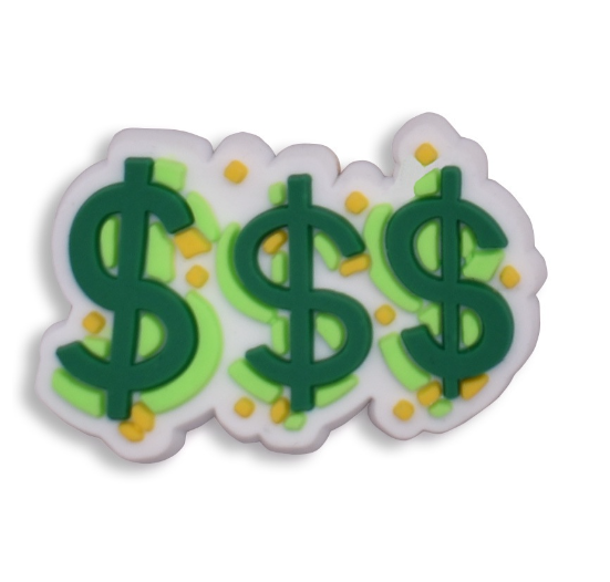 Cute Money Crocs Jibbitz for Men Wallet Cash Jibitz Charm Piggy Bank Crocs Jibbits Shoes Accessories Shoe Charms Pins Decoration s9