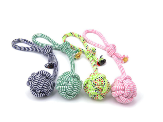 Dog Bite Resistant Braided Tug Of War Rope Toy