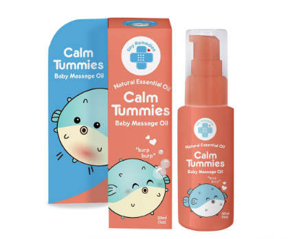 Tiny Buds Calm Tummies Baby Massage Oil 30ml