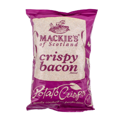 Mackie's Crispy Bacon Potato Crisps 150g