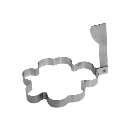 Classics Basics Stainless Steel Clover Egg Ring