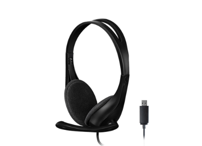 A4Tech HU-9 Omnidirectional Noise-canceling Mic. USB Headset