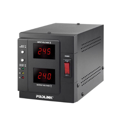PROLiNK PVR1000D Auto Voltage Regulator with LCD AVR